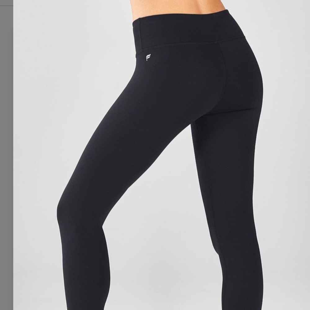 Fabletics Black Salar Solid Powerhold Leggings